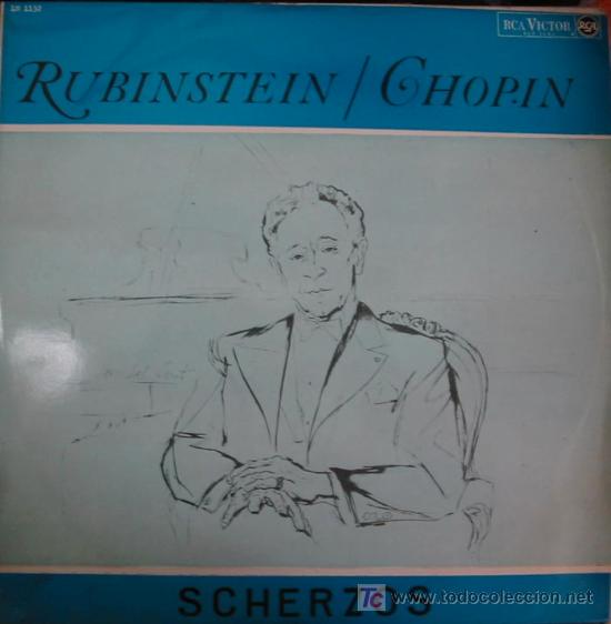 Discos de vinilo: RUBINSTEIN/CHOPIN: SCHERZOS.1LP. A&Ntilde;O: 1965. - Foto 1