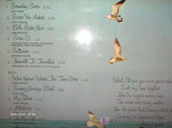 Discos de vinilo: JUDY COLLINS --- THE BEST OF - Foto 2