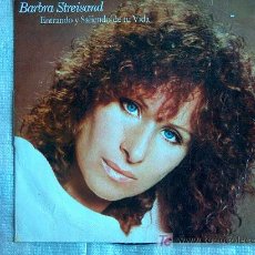 Discos de vinilo: BARBRA STREISAND -COMIN IN AND OUT OF YOUR LIFE / LOST INSIDE OF YOU - PROMO ESPAÑOL DE 1981. Lote 4667114