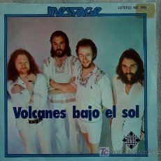 Discos de vinilo: MESSAGE - VOLCANOES UNDER THE SUN / THE PHARAOH'S LEG - PROMO ESPAÑOL DE 1976. Lote 4667389