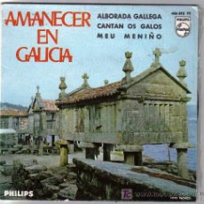 Discos de vinilo: GALICIA EP - CORAL POLIFONICA EL ECO - ALBORADA GALLEGA + 2 