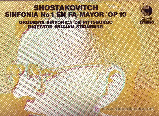 Discos de vinil: SHOSTAKOVITCH LP SINFONIA N 1  VER FOTO ADICIONAL
