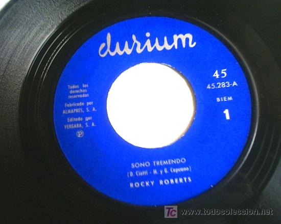 Discos de vinilo: ROCKY ROBERTS - Foto 1