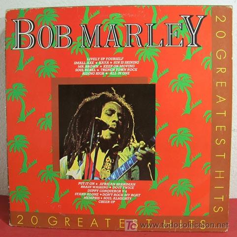Discos de vinilo: BOB MARLEY ( 20 GREATEST HITS ) HOLANDA LP33 - Foto 1