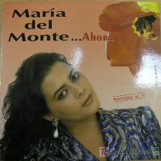 Discos de vinilo: MARIA DEL MONTE, AHORA, ED. MUS. HORUS, AÑO 1991.
