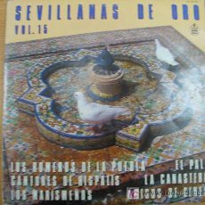 Discos de vinilo: SEVILLANAS DE ORO, VOL. 15, HISPAVOX, AÑO 1985