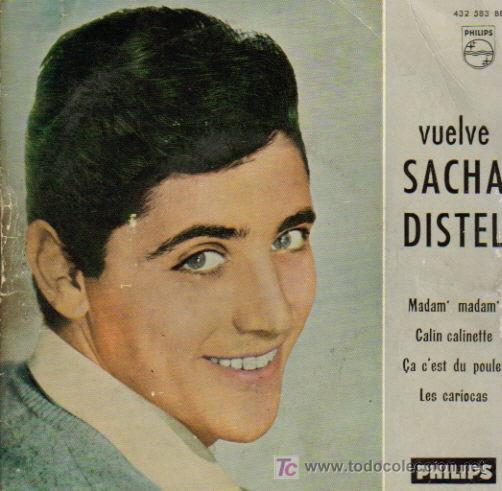 Discos de vinilo: SACHA DISTEL-MADAM&acute;MADAM&acute;+ CALIN CALINETTE + CA C&acute;EST DU POULET + LES CARIOCAS EP VINILO 1961 RARO