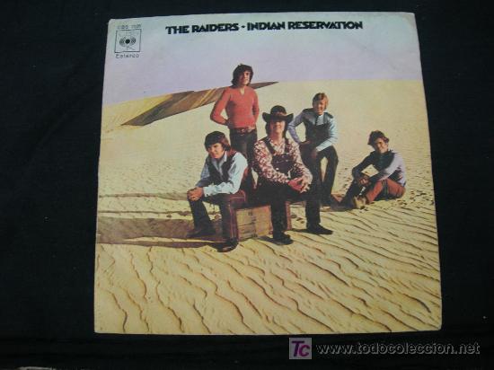 Discos de vinilo: THE RAIDERS - INDIAN RESERVATION - Foto 1