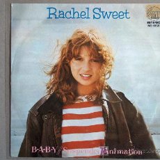 Discos de vinilo: RACHEL SWEET - BABY / SUSPENDED ANIMATION - PROMO ESPAÑOL DE 1979. Lote 4848401