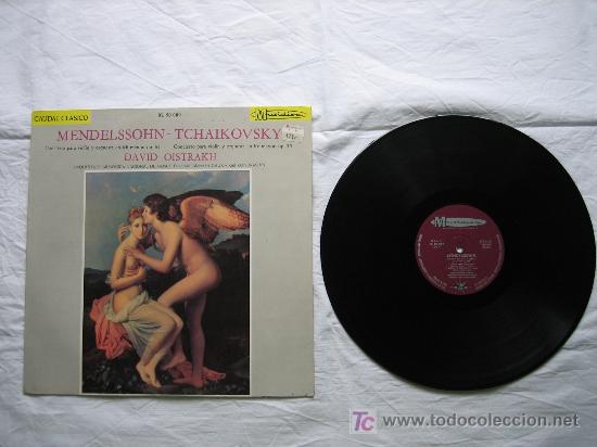 Discos de vinilo: Mendelssohn - Tchaikovsky. Conciertos - Foto 1