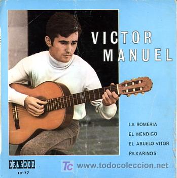 Discos de vinilo: VICTOR MANUEL. LA ROMERIA - Foto 1