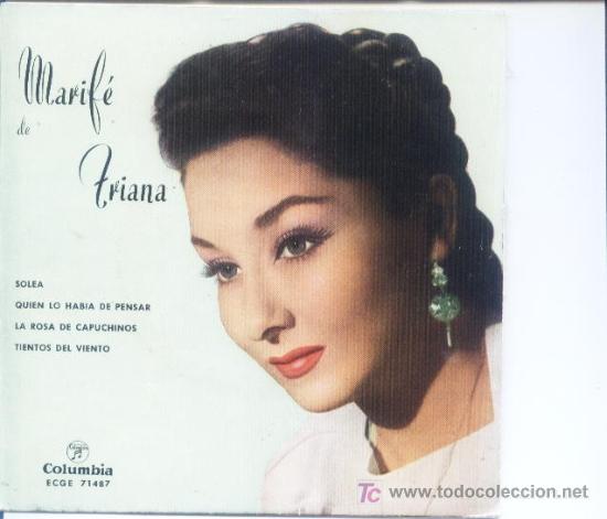 Discos de vinilo: Marife de triana.columbia.1963 - Foto 1