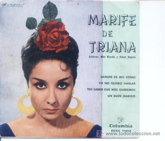 Discos de vinilo: marife de triana.columbia .1961 - Foto 1