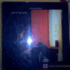 Discos de vinilo: LP - JOAN MANUEL SERRAT - PER AL MEU AMIC. Lote 10912786
