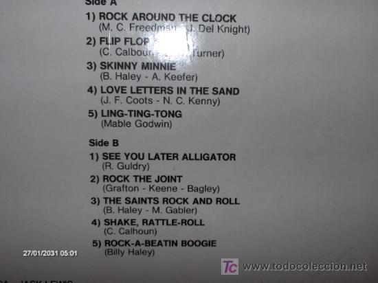 Discos de vinilo: BILL HALEY ---- ROCK AROUND THE CLOCK - Foto 2