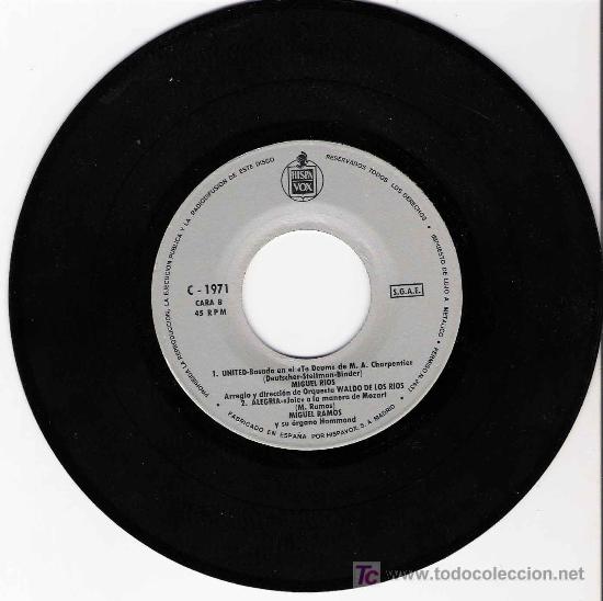Discos de vinilo: Waldo de los R&iacute;os y otros - 1971 - Foto 1