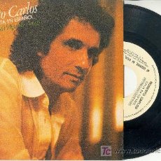 Discos de vinilo: UXV ROBERTO CARLOS CANTA EN ESPAÑOL - SINGLE VINILO 45 RPM PROMOCIONAL CON EXTRA - AÑO 1980 CBS 8264. Lote 22250557