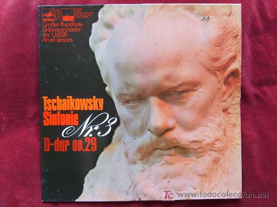 Discos de vinilo: +++ TSCHAIKOWSKY - SINFONIA NO.3 - MELODIA+++ - Foto 1