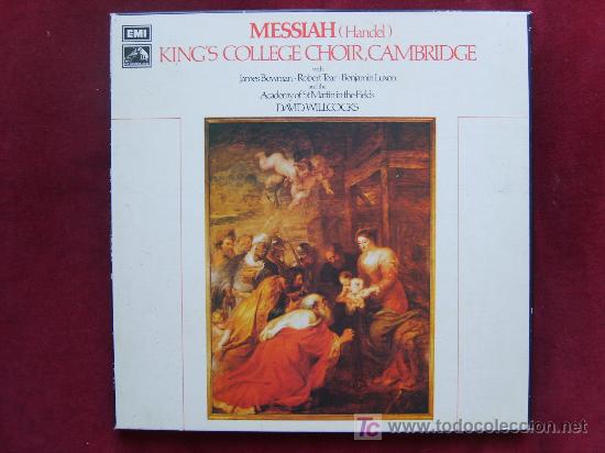 Discos de vinilo: +++ HAENDEL - MESSIAS - 3 LPs EN CAJA +++ - Foto 1