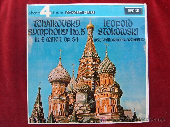 Discos de vinilo: +++TCHAIKOVSKY - SINFONIA NO.5 - STOKOWSKY+++ - Foto 1