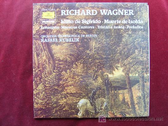 Discos de vinilo: DEUTSCHE GRAMMOPHON - WAGNER - KUBELIK - Foto 1