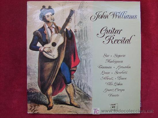Discos de vinilo: JOHN WILLIAMS - GUITAR RECITAL - Foto 1
