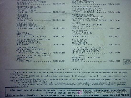 Discos de vinilo: FRANCH  POURCEL  Y SU GRAN ORQUESTA - Foto 2
