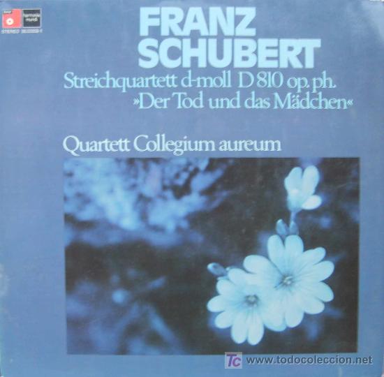 Discos de vinilo: BASF - SCHUBERT - QUARTETO DE CUERDAS D 810 (POSTHUMO) - COLLEGIUM AUREUM - Foto 1