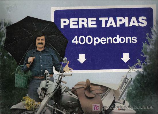 Discos de vinilo: lp PERE TAPIAS - 400 PENDONS - Foto 1