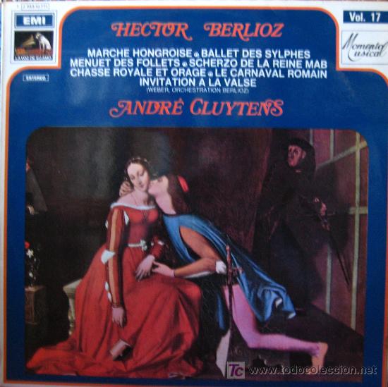 Discos de vinilo: H. BERLIOZ. CONDENACION DE FAUSTO. INVITACION AL VALS. ROMEO Y JULIETA. CARNAVAL ROMANO.