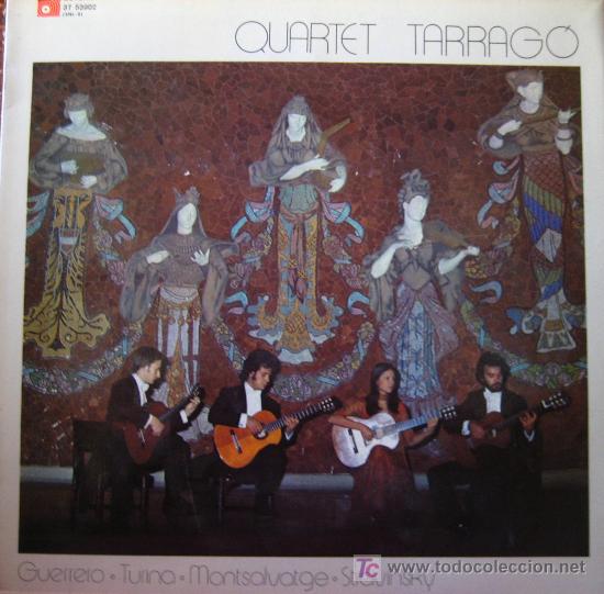 Disques de vinyle: QUARTET TARRAGO. GUERRERO-TURINA-MONTSALVATGE-STRAVINSKY. BASF 1976. .
