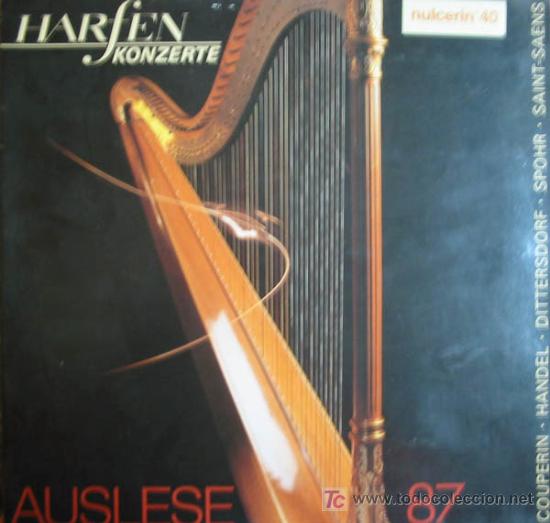 Discos de vinilo: HARFEN KONZERTE AUSLESE. - Foto 1