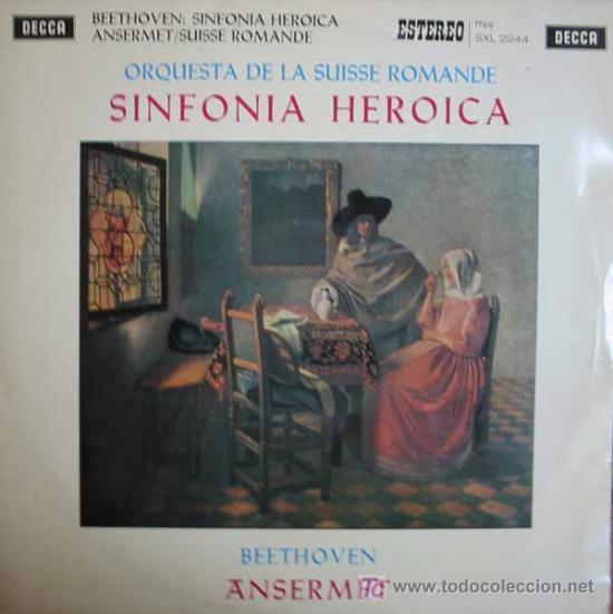 Discos de vinilo: SINFONIA HEROICA ORQUESTA DE LA SUISSE ROMANDE. BEETHOVEN - Foto 1