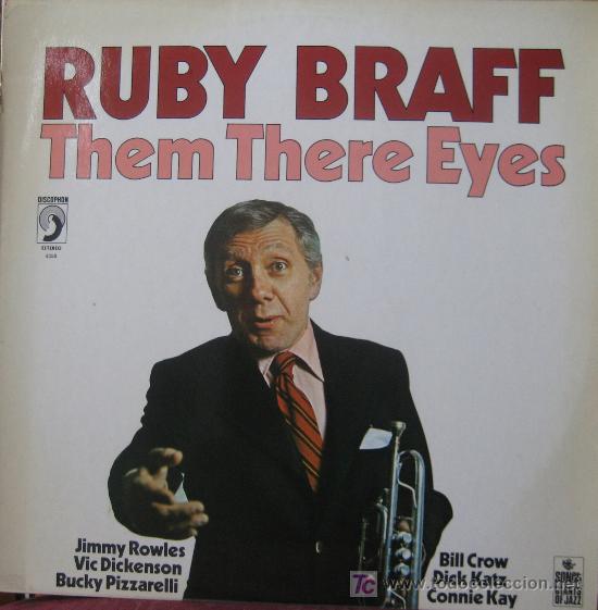 Discos de vinilo: RUBY BRAFF. THEM THERE EYES. LP 33 RPM DISCOPHON 1978. - Foto 1
