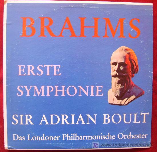 Discos de vinilo: BRAHMS - QUARTA SINFONIA - LSO - BOULT - Foto 1