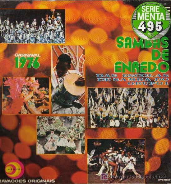Discos de vinilo: Sambas de Enredo - Carnaval 1976. - Foto 1