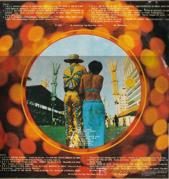 Discos de vinilo: Sambas de Enredo - Carnaval 1976. - Foto 2