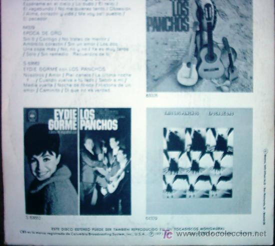 Discos de vinilo: LOS PANCHOS - Foto 2