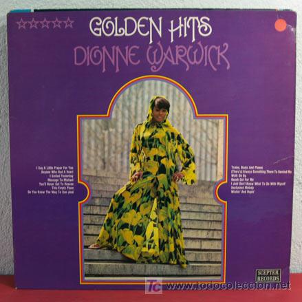Discos de vinilo: DIONNE WARWICK ( GOLDEN HITS ) GERMANY LP33 - Foto 1