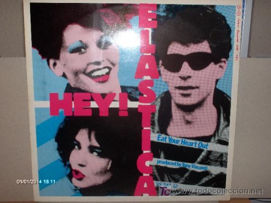 Discos de vinilo: HEY! ELASTICA ---EAT YOUR HEART OUT MAXI - Foto 1