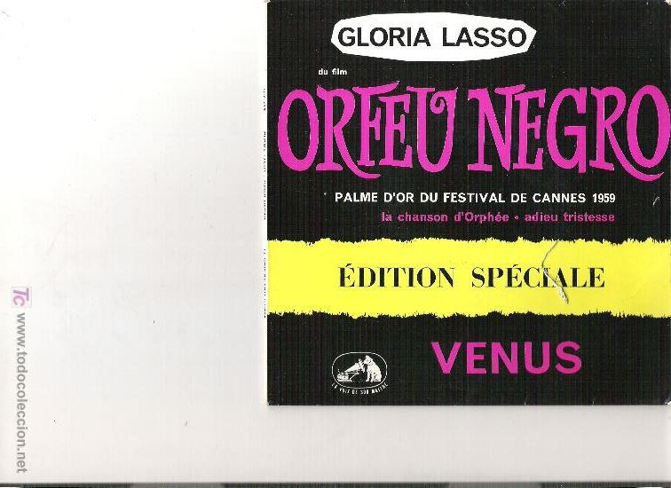 Discos de vinilo: GLORIA LASSO /ORFEO NEGRO - Foto 1