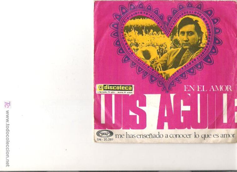 Discos de vinilo: LUIS AGUILE - Foto 1