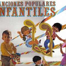 Discos de vinilo: LP CANCIONES POPULARES INFANTILES - CORO INFANTIL. Lote 22919385