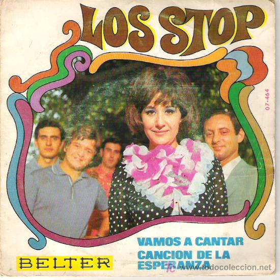Discos de vinilo: LOS STOP - VAMOS A CANTAR / CANCION DE LA ESPERANZA - Foto 1