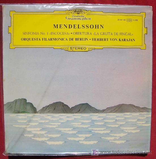 Discos de vinilo: DGG 2530126 - MENDELSSOHN - Foto 1