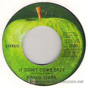 Discos de vinilo: RINGO STAR - EARLY 70 / IT DON`T COME EASY - Foto 1