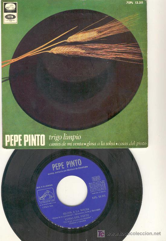 Discos de vinilo: (D-31)DISCO SINGLE PEPE PINTO - Foto 1