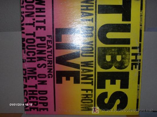 Discos de vinilo: THE TUBES ---- LIVE - Foto 1