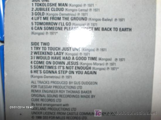 Discos de vinilo: JOHN KONGOS ---- TOKOLOSHE MAN - Foto 2