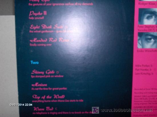 Discos de vinilo: MINT ADDICTS ---- NAKED EYES - Foto 2